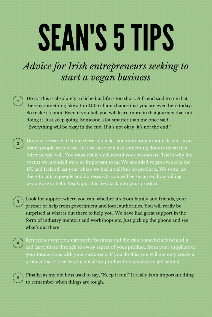 Sean Forester's Tips For Irish Entrepreneurs